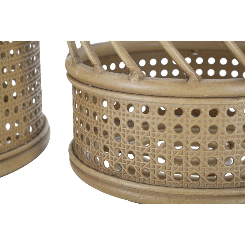 Porta Vasi Panama Coppia cm ø 30x25-22x18