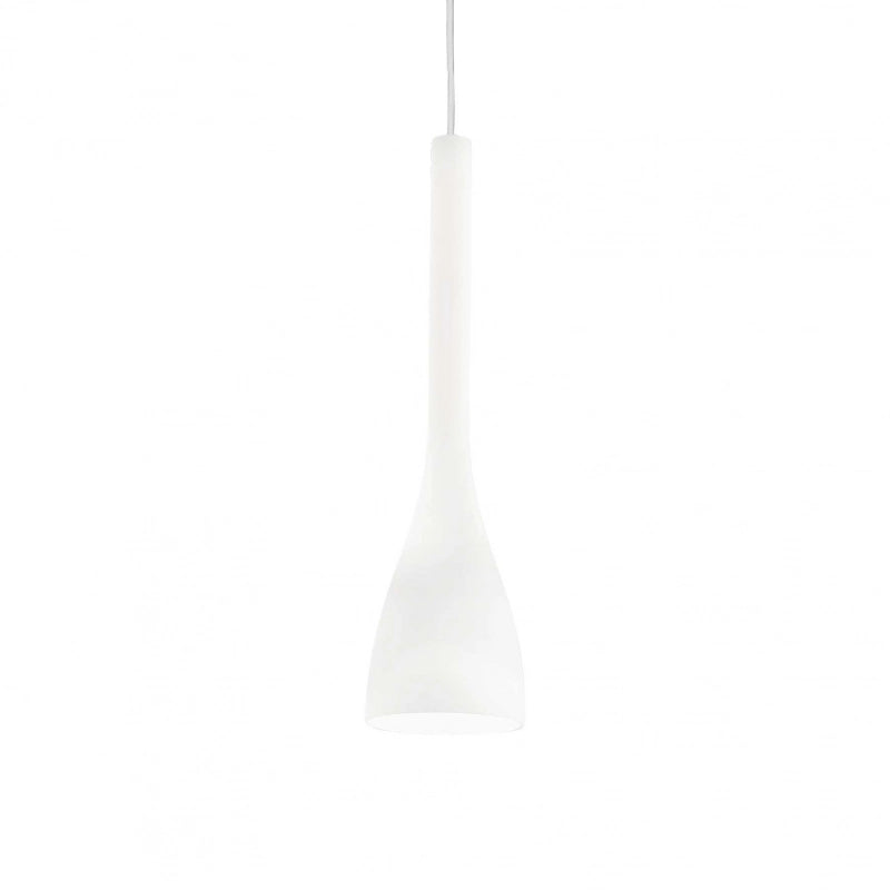 Lampada A Sospensione Flut Sp1 Small Bianco Ideal-Lux