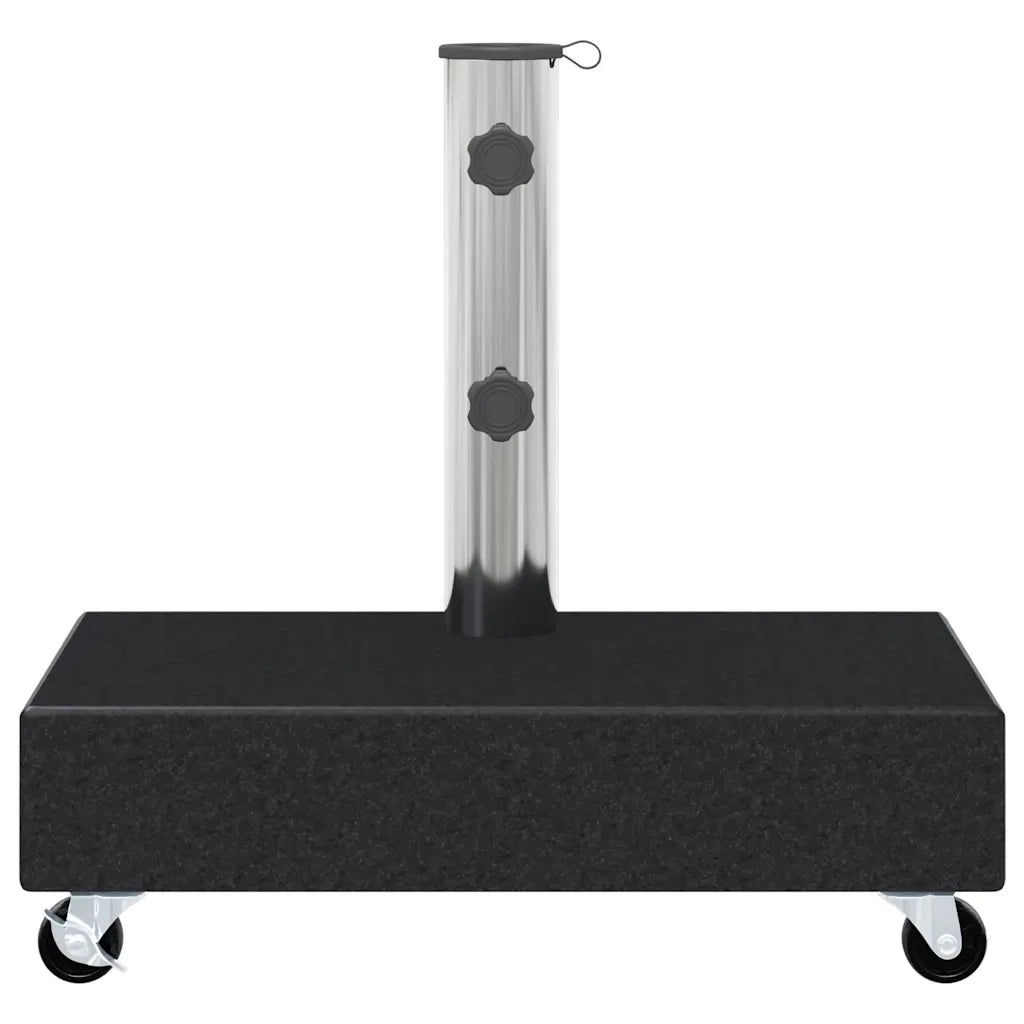 Base per Ombrellone Nera 45x25x8,3 cm in Granito 313667