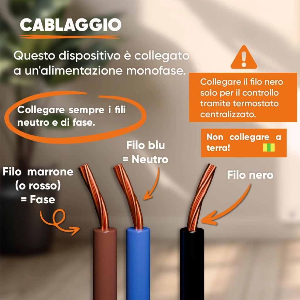 Radiatore portatile senza olio Thomson MILLO 2000W, nero