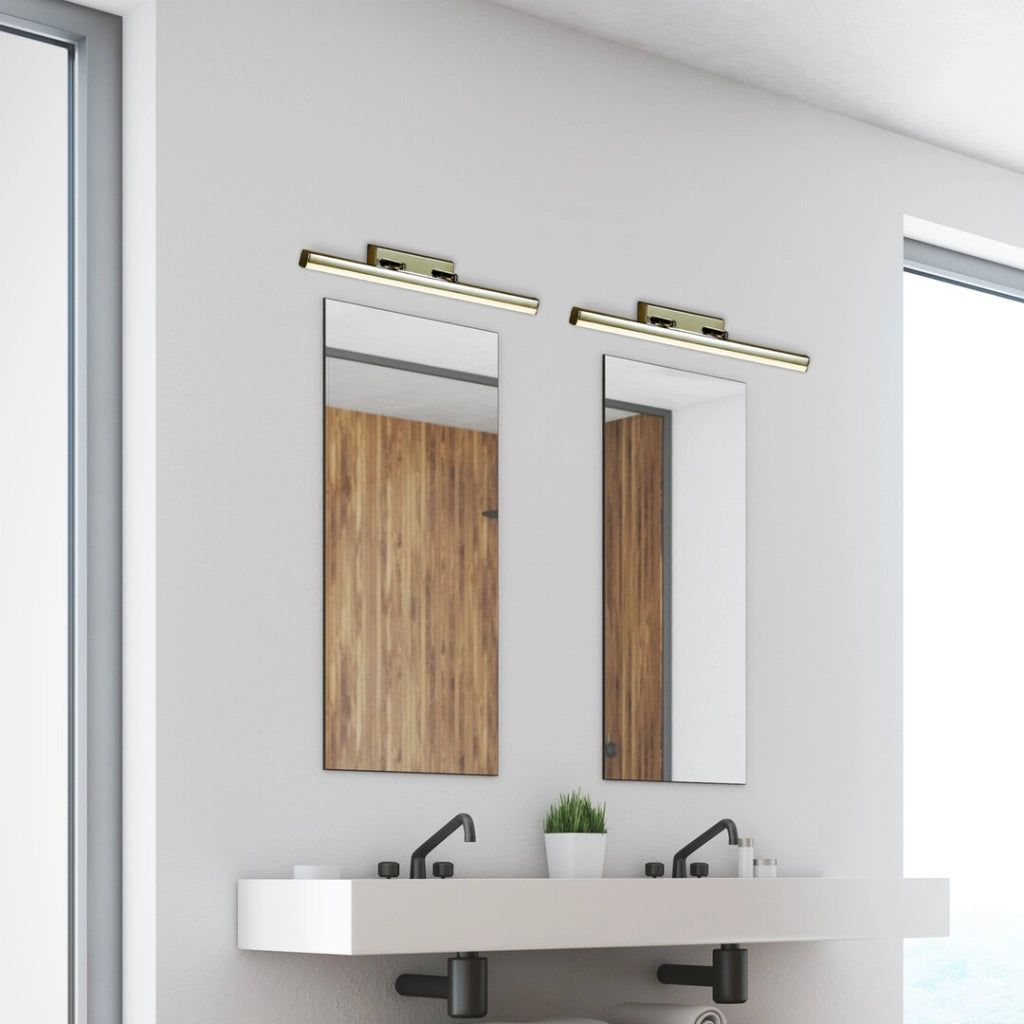 Applique bagno specchio LED 18W bronzo Silas Rabalux