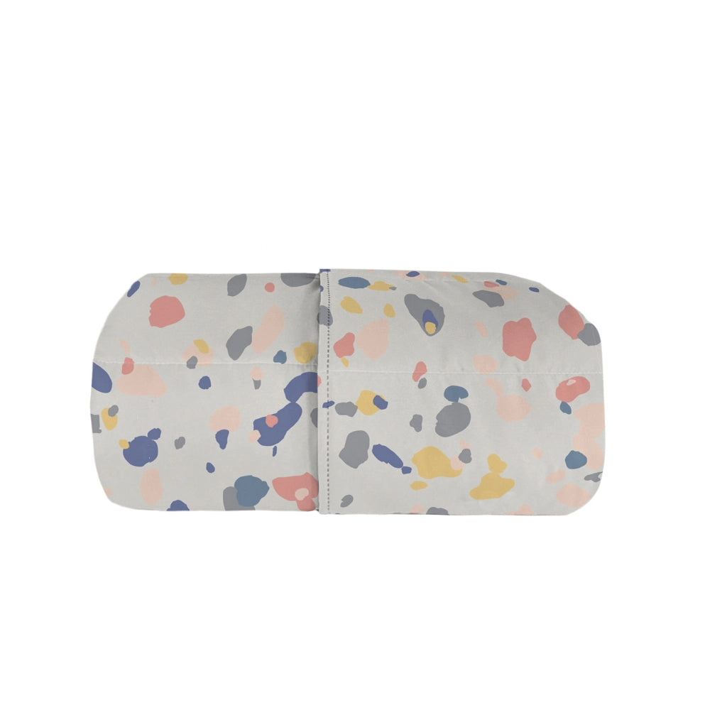 Trapuntino Double Face Estivo Singolo in Microfibra 100 gr con Stampa Background Basic