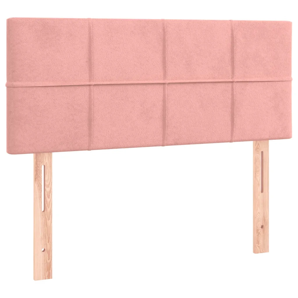 Testiera Rosa 90x5x78/88 cm in Tessuto 346031