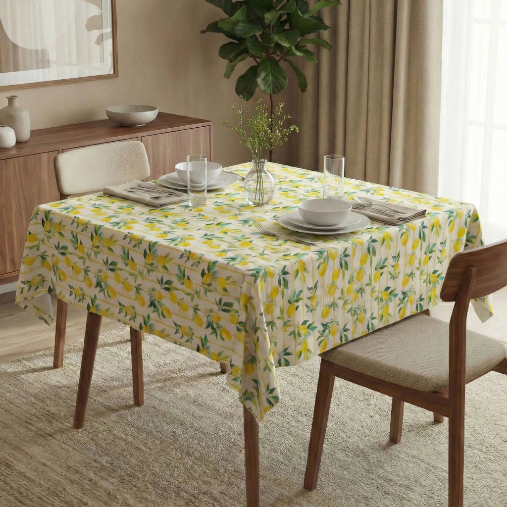 Paranika, Tovaglia Lavabile si 30°, 150x150 cm Multicolore