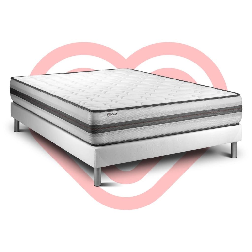 Set materasso e base 200x200 cm - Vitalpower Recover