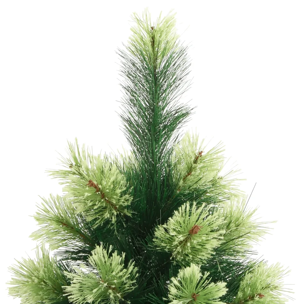 Albero di Natale Artificiale Incernierato con Base 180 cm 356738