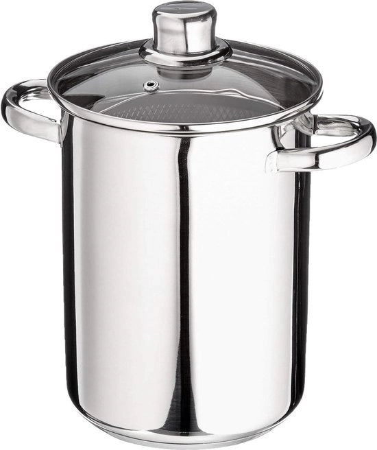 Fusto per asparagi - Argento - 16 cm