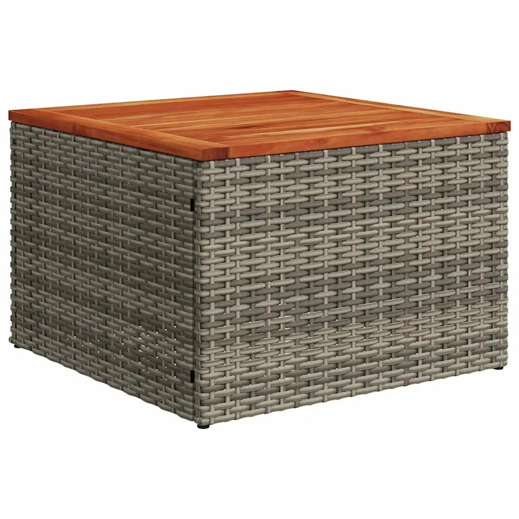 Set Divano da Giardino 8 pz Grigio polyrattan 3359493
