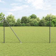 Palo della recinzione Grigio 100 x 1,5 m (rete da 36 mm)