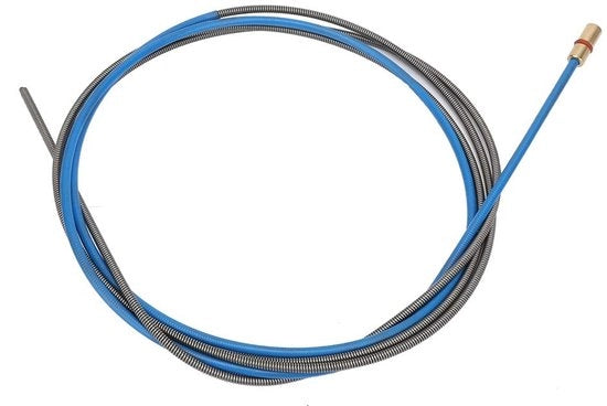 Tubo di filo di acciaio inossidabile 08 mm 5kg - tubo flessibile - robusto - duraturo - adatto per macchine di saldatura OTC - lunga durata - tubo di filo di acciaio inossidabile