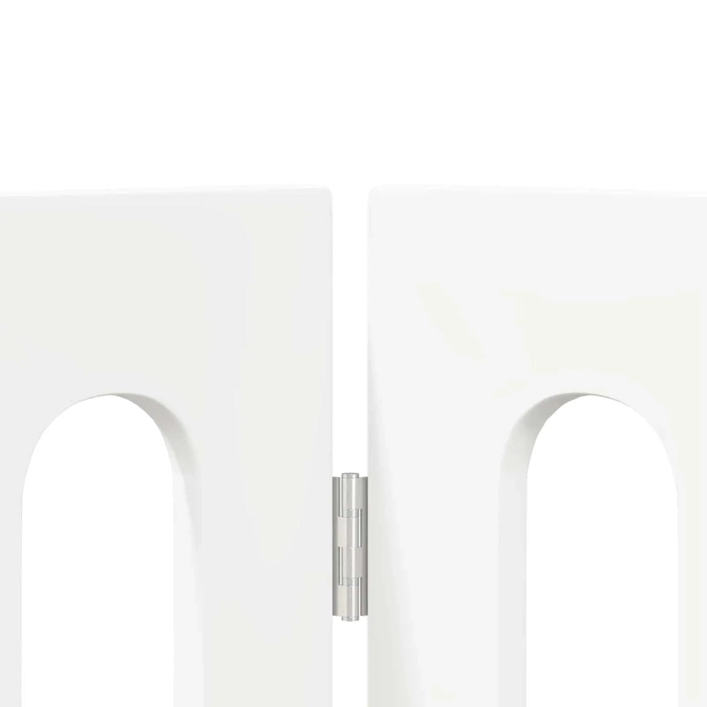 Recinto pieghevole per animali 2 pz Bianco 100,5 x 38 x 90 cm CFW5603414