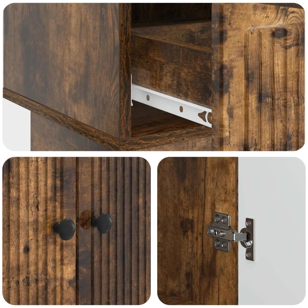 Credenza Quercia Affumicata 66 x 34,5 x 95 cm 893980
