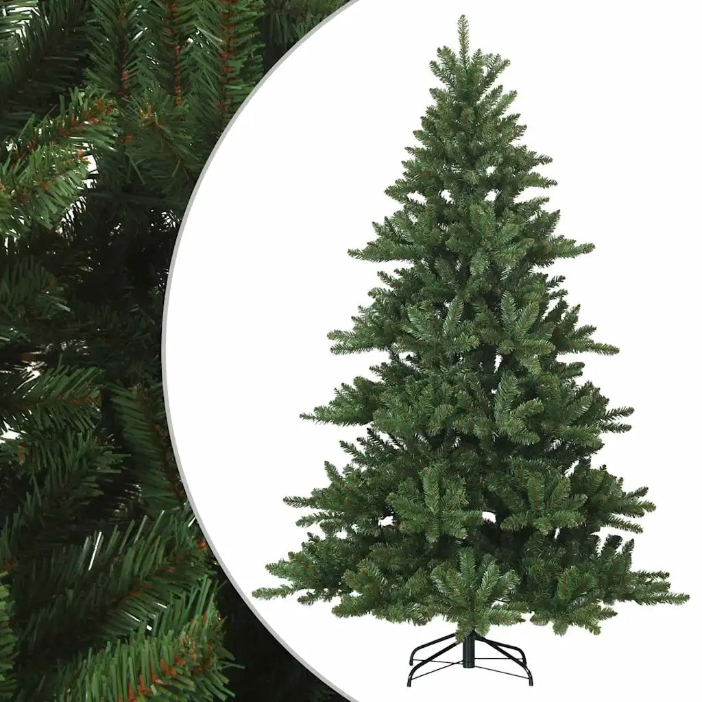 Albero di Natale Artificiale con Rami Pieghevoli Verde 180 cm 42019323