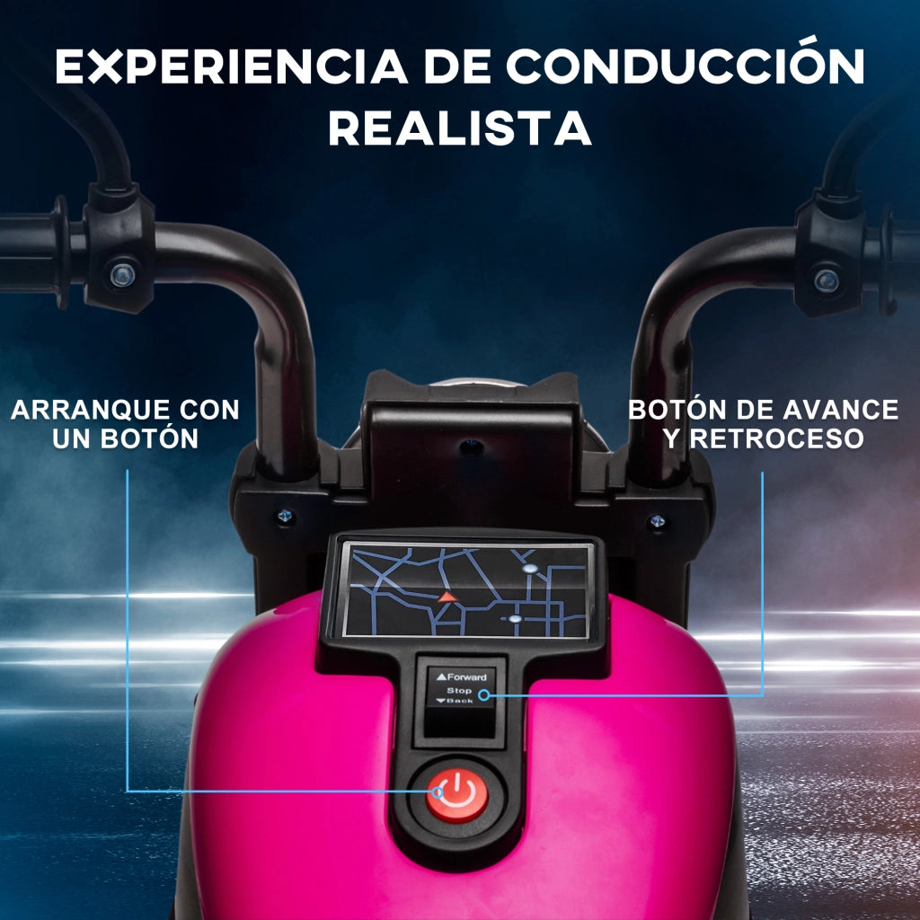 Moto Elettrica Bambini 18-36 Meses ¨C Minimal ¨C Rosa
