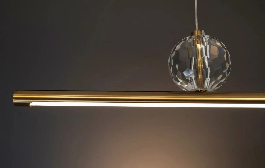 Lampada Da Soffitto Led App1778-cp Brush Gold
