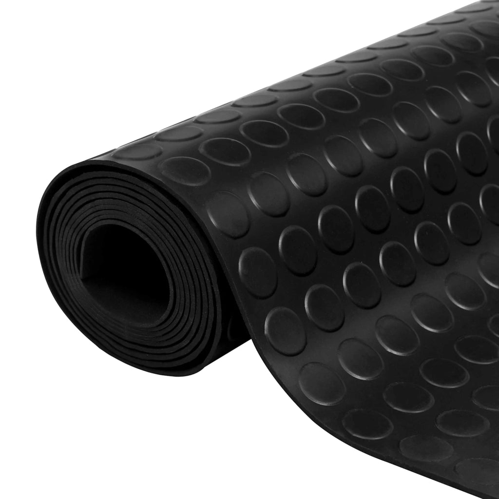 Tappeto per pavimento Nero 1,5 x 4 m Gomma