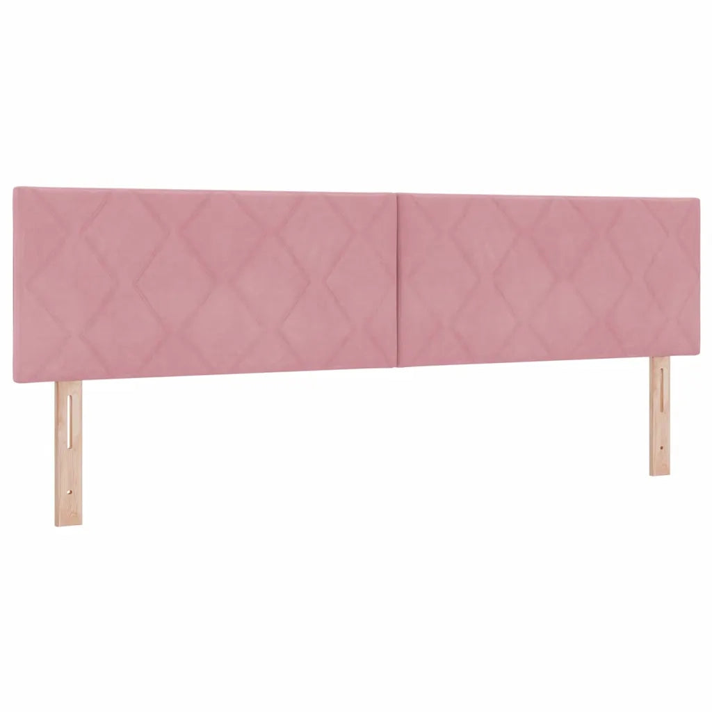 Testiera LED Rosa 180 cm Velluto 3338251