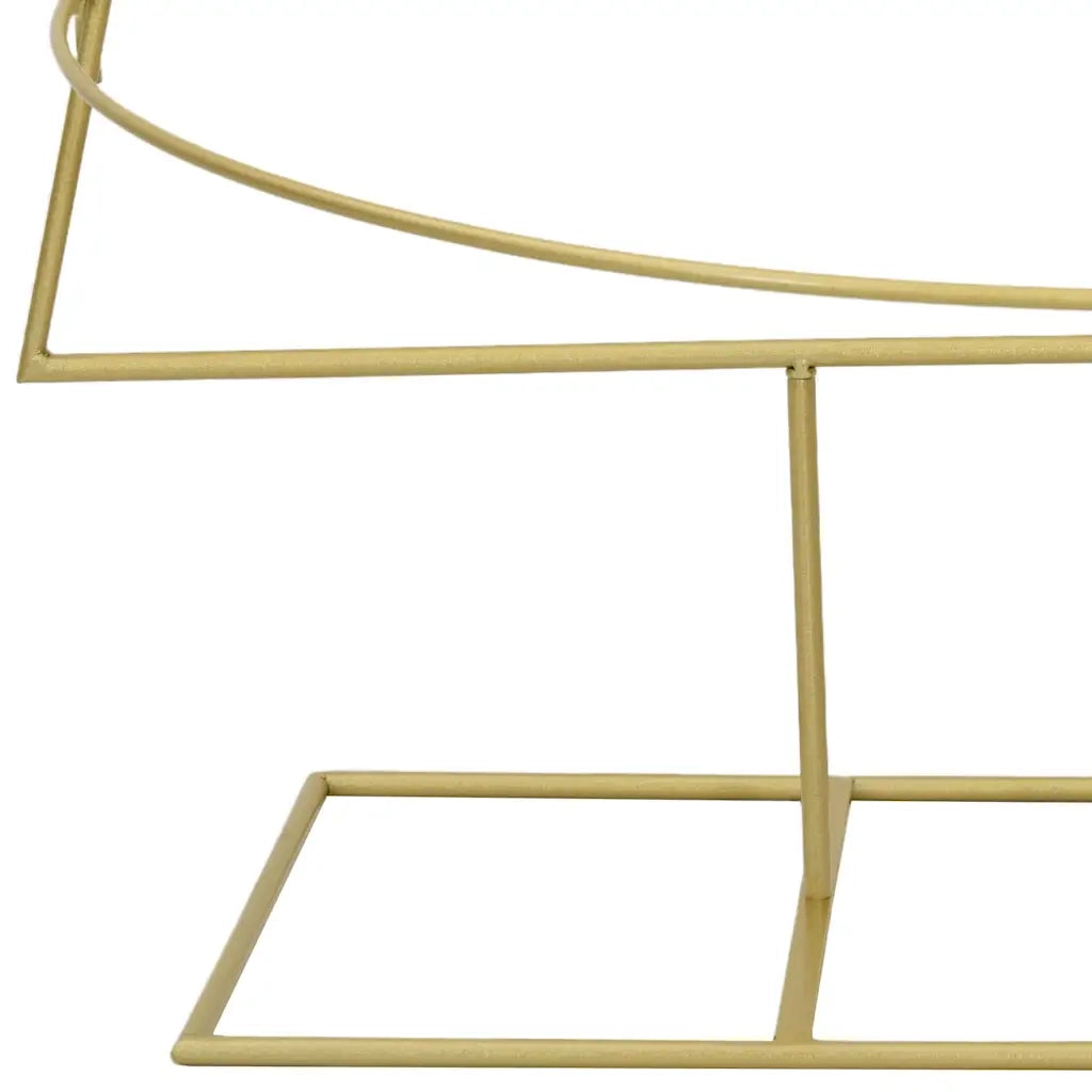 Albero di Natale in metallo con supporto Oro 180 cm 42019155