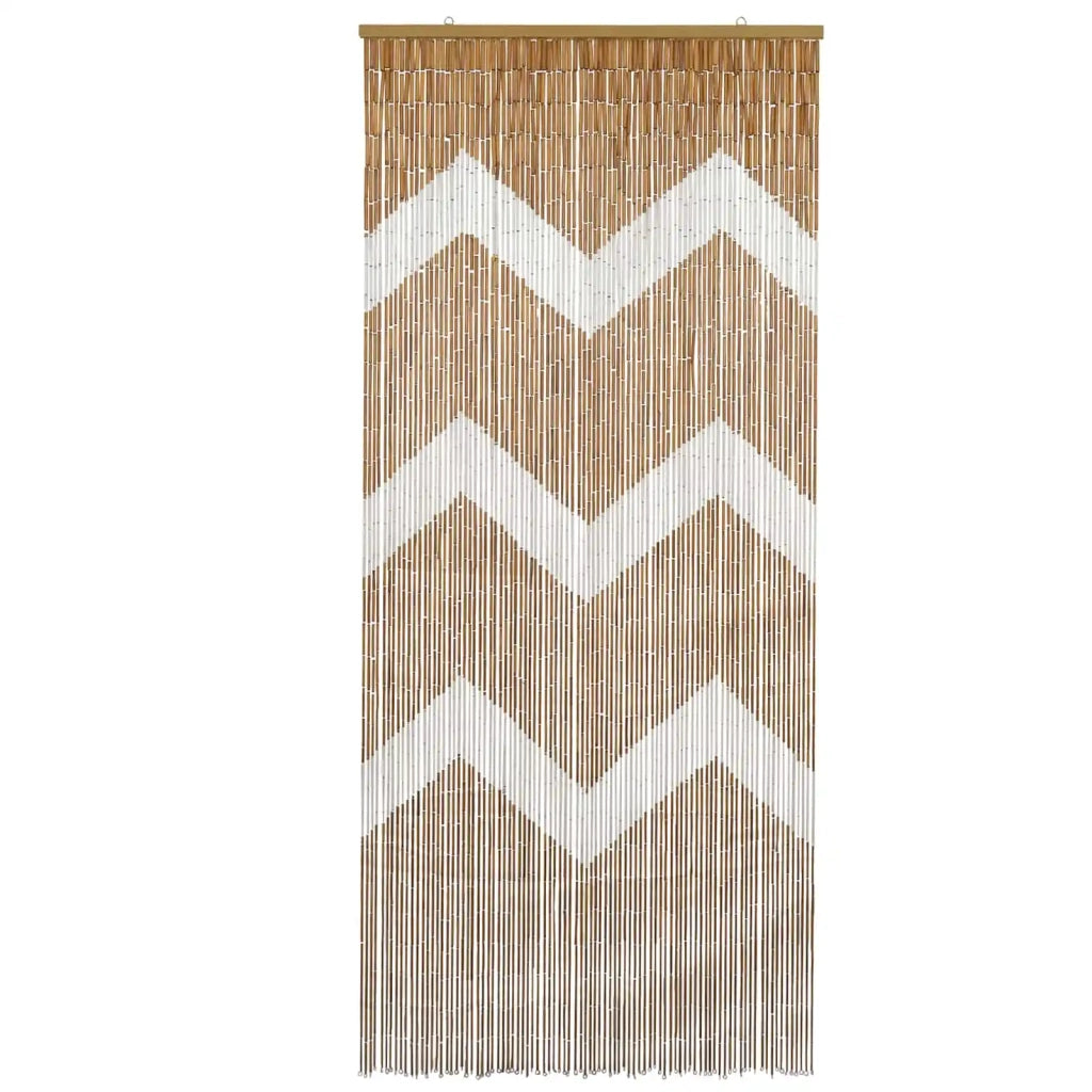 Tenda per Porta Antinsetti multicolore 200 x 90 cm Bambù 42030043