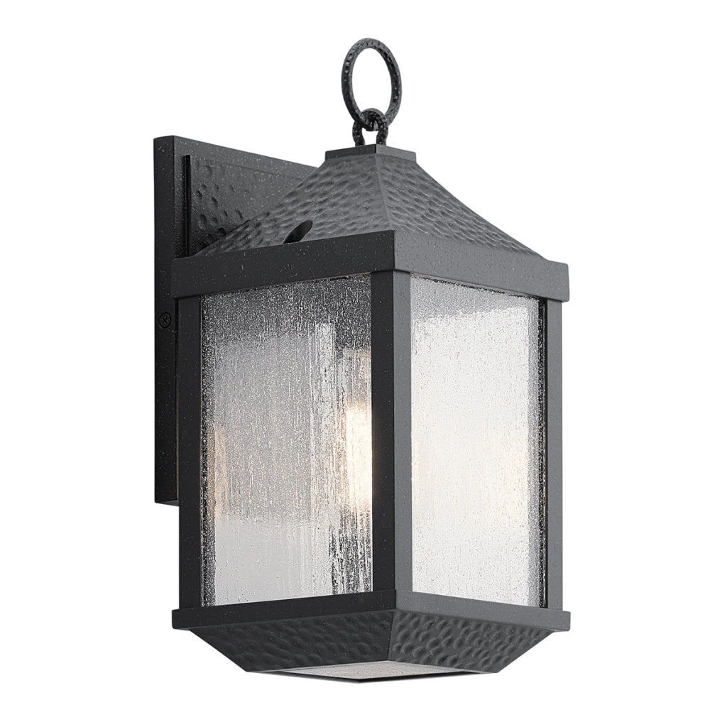 Applique esterno Springfield nero anticato E27 IP44 Kichler