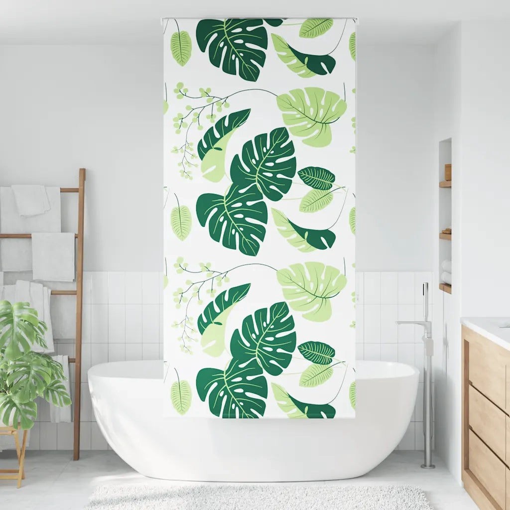 Tenda a Rullo Doccia-Tenda doccia a rullo 110x240 cm Larghezza Tessuto 106 cm 157158