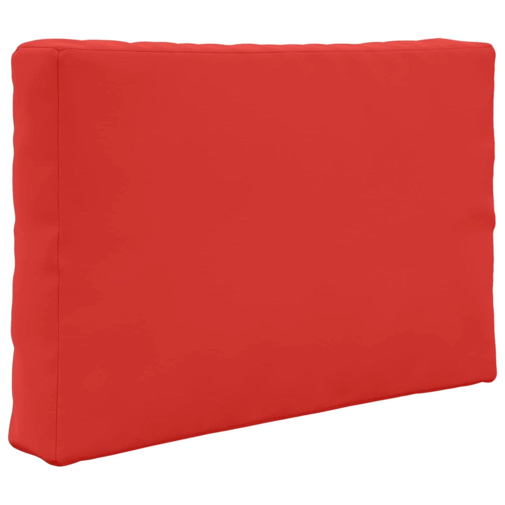 Cuscino per divano da esterno 2 pcs Rosso Poliestere 900716