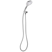Set doccia classico moderno con tubo 4 modalità di getto Metallo argento