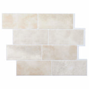 Piastrella subway 10 pcs Marmo Beige 29 x 21 cm 42046147