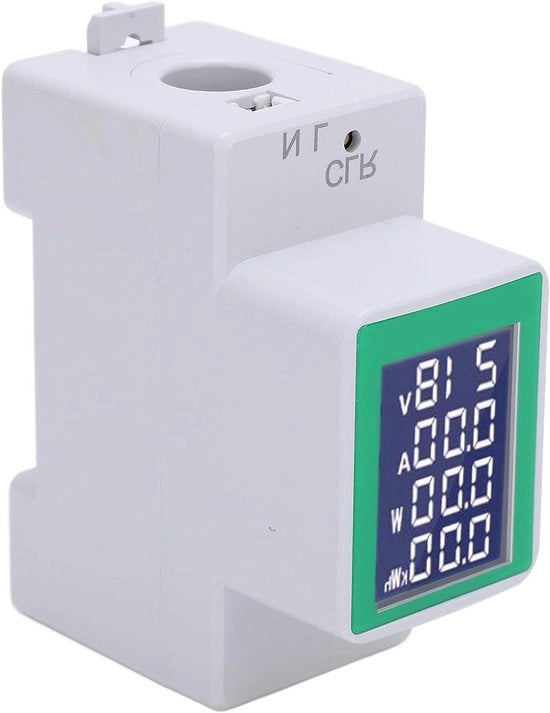 Multifunzionale Wattmetro con Display LCD per Misurazione Tensione/Corrente/Potenza/Energia AC 50-300V