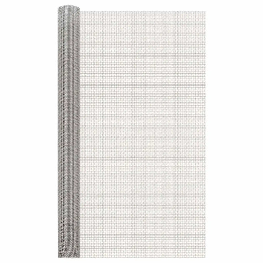 Rete per schermatura 120 x 500 cm 6 Mesh Argento 42039660
