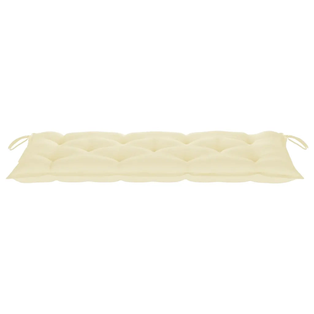 Panca da Giardino con Cuscino 120 cm in Bamb¨´ 553504