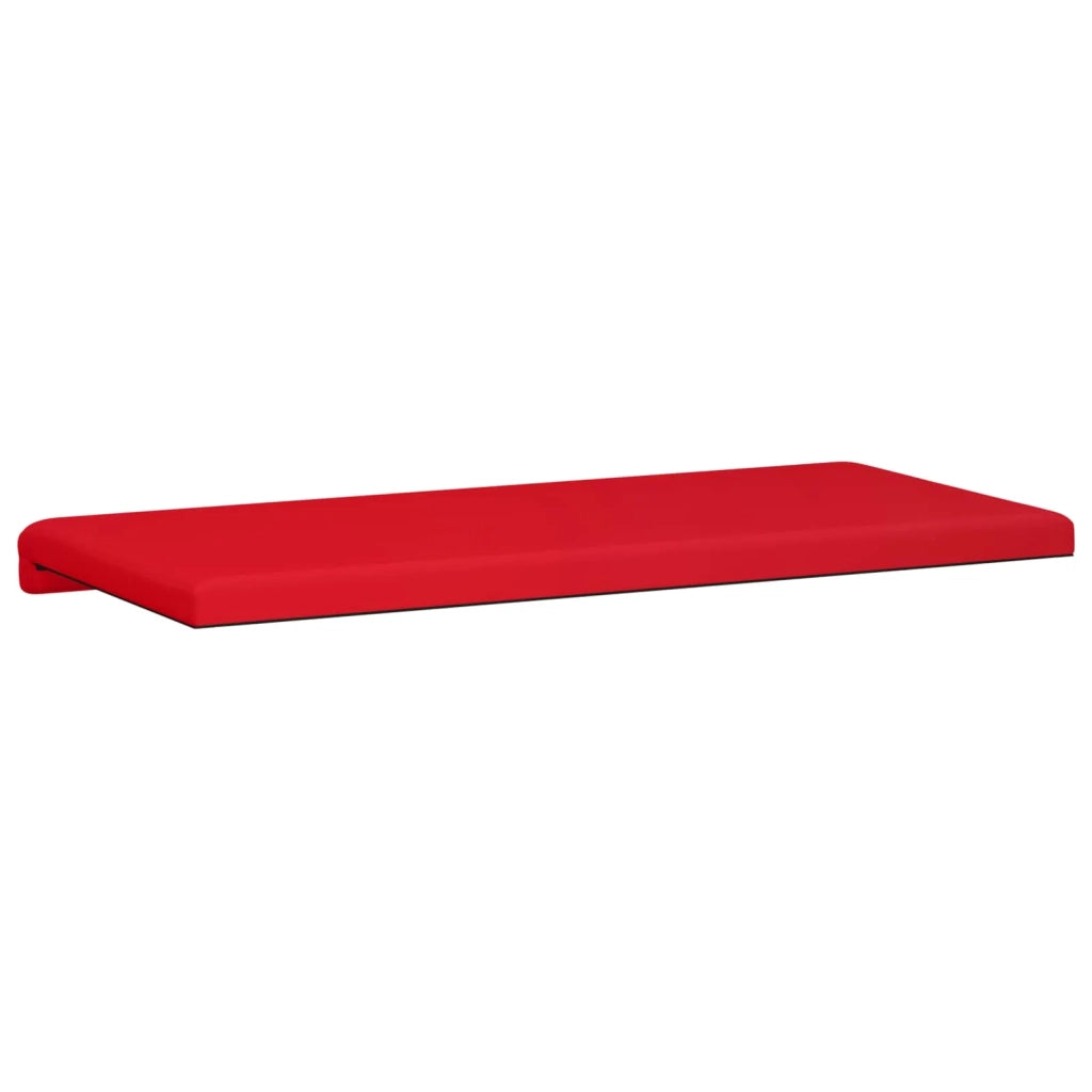 Cuscino per panchina Similpelle Rosso Profondità 35 cm 42043269