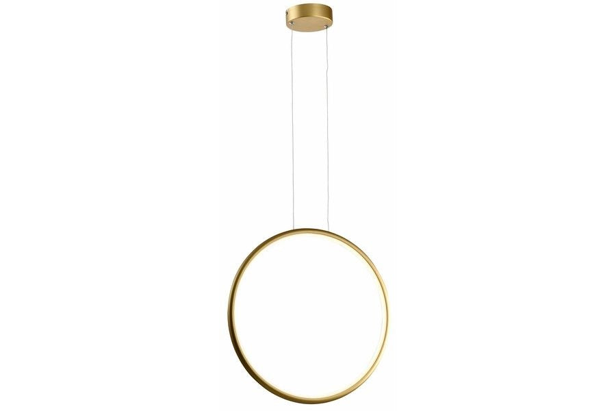 Lampada a sospensione moderna oro anello Ø43 LED 24W Reality