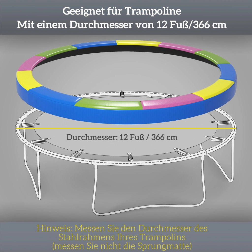 Copertura Bordo Trampolino ?366 cm ¨C Xylo ¨C Impermeabile Resistente Multicolore