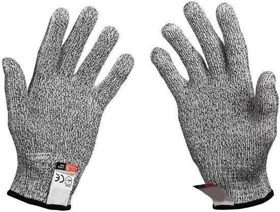 Manichini antiscivo di livello 5 - Resistenza al taglio - Manichini da lavoro - Protezione HPE - Qualità professionale - Materiale ultradurissimo e comodo - Manichini di sicurezza