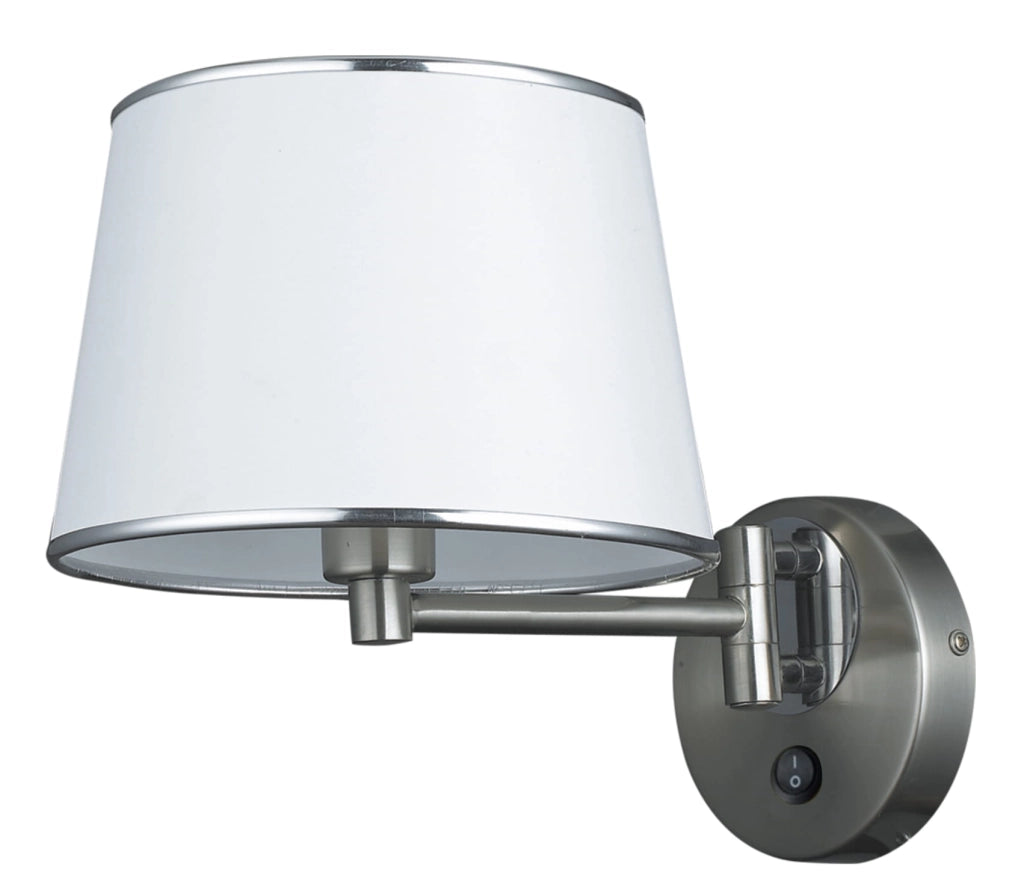 Candellux applique IBIS 21-00883 argento 1 luce E14