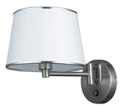Candellux applique IBIS 21-00883 argento 1 luce E14