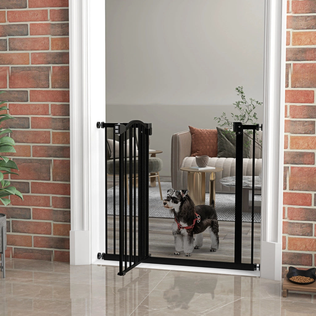 Barriera di Sicurezza per Cani ¨C Minimal ¨C Nero 74-94 cm