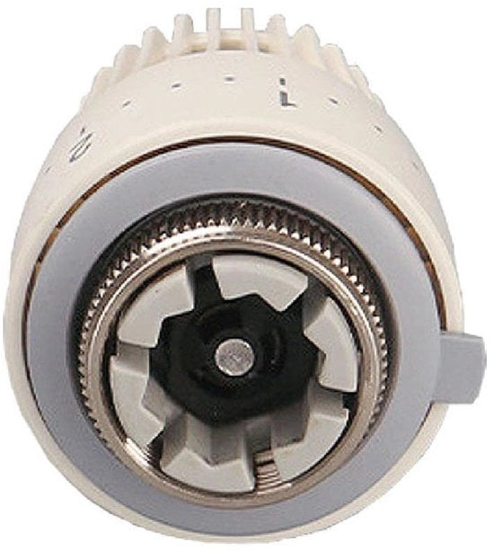 Verricciatore Termostatico Radiatore - Manometro a Sfera - Flessibile M 30 x 1,5 - Messing/Stainless Steel/Plastica - Regolazione della Temperatura - Alta Durata