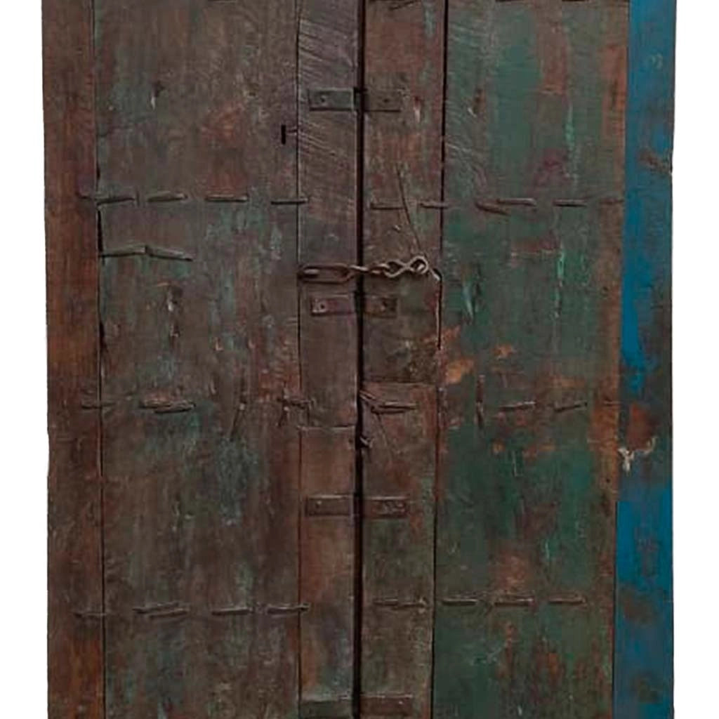 Porta in legno fatta a mano 99x7x211h cm