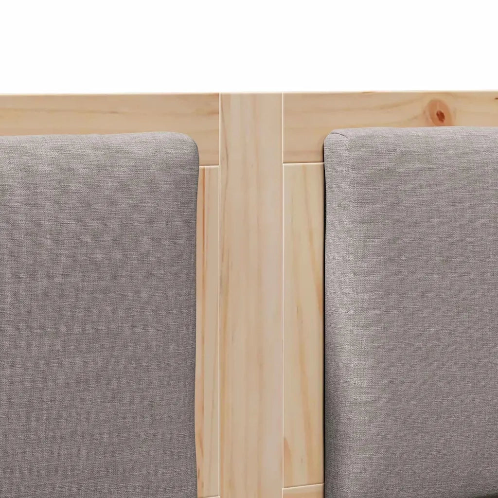 Testiera | Testata Altro Marrone 160 cm Legno di pino massello