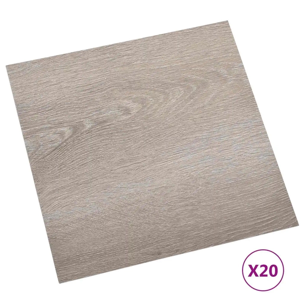 Plance per Pavimentazione Autoadesiva 30,5 x 30,5 cm 20 pcs PVC 42046387