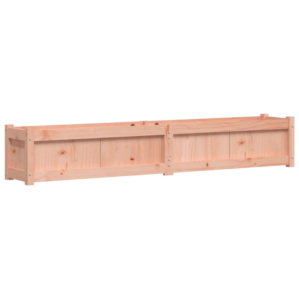 Fioriera | Cassetta per fiori | Vaso da Giardino 180x31x31 cm in Legno Massello di Douglas