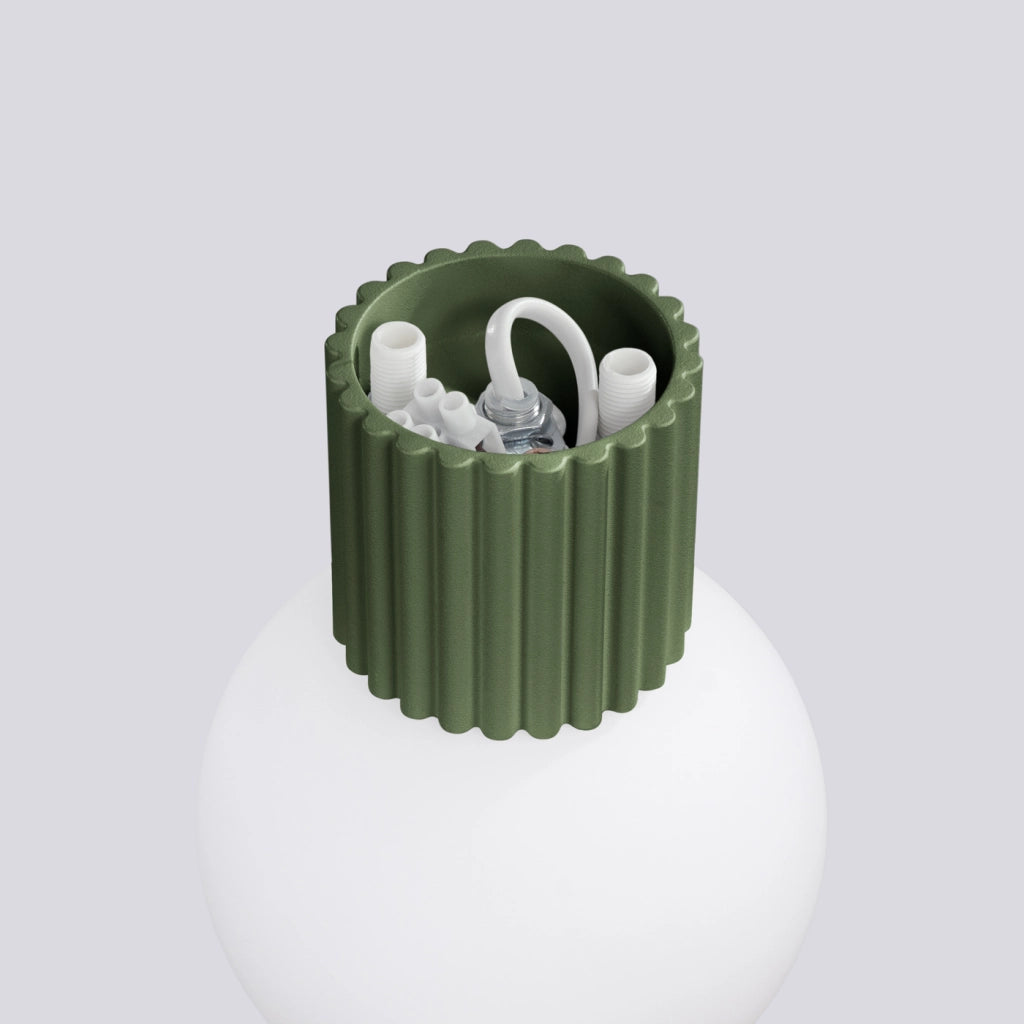 Lampada da parete HALO verde oliva IP44