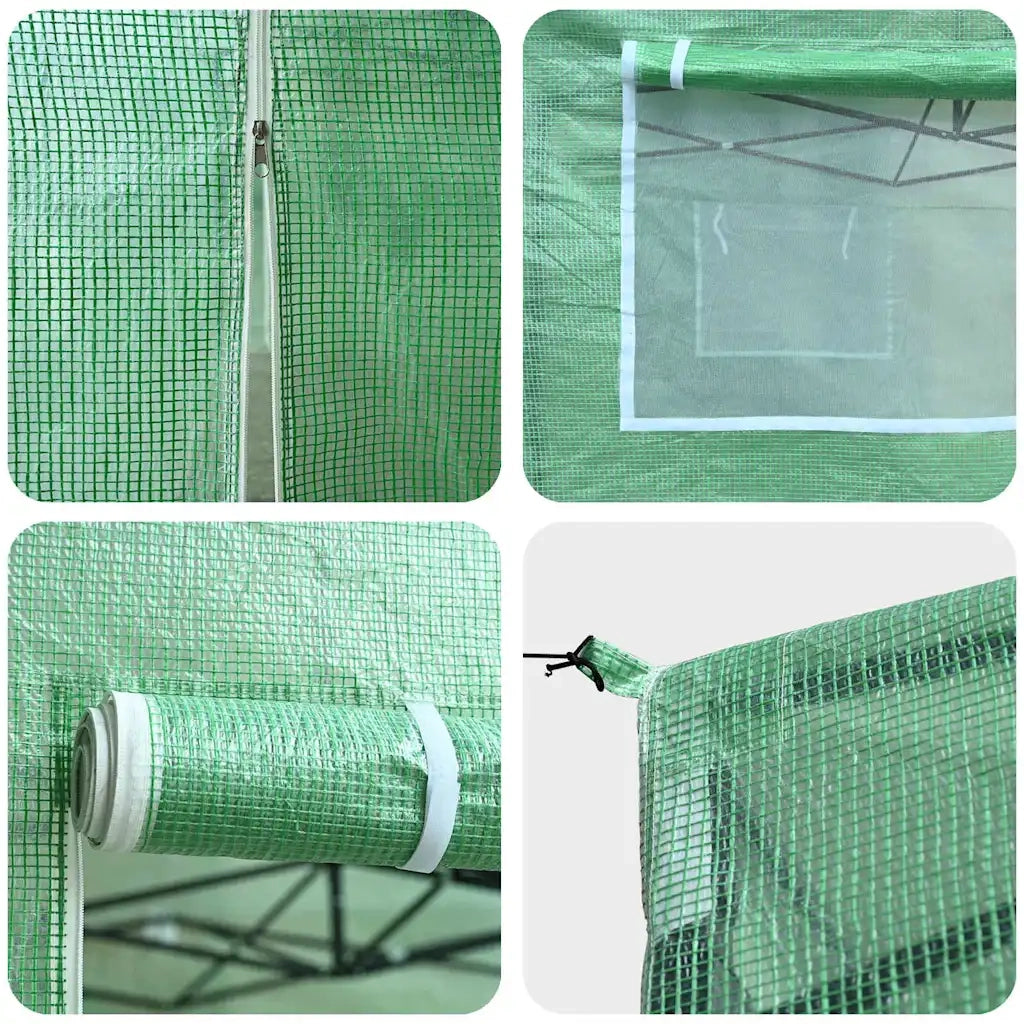 Serra con struttura pop-up Verde 290 x 870 x 315 cm Ferro 42006646