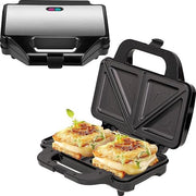 Grill per Panini - Apparecchio per Tostare Sandwich - Panini Maker - Tostapane per Sandwich