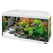 Ferplast Capri 80 LED - Acquario Completo senza Supporto Colore: Bianco