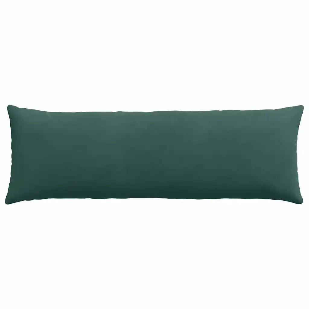 Cuscini da Divano 2 pz-Set di 2 Cuscini per Sofa Verde Scuro 120 x 40 cm 717810