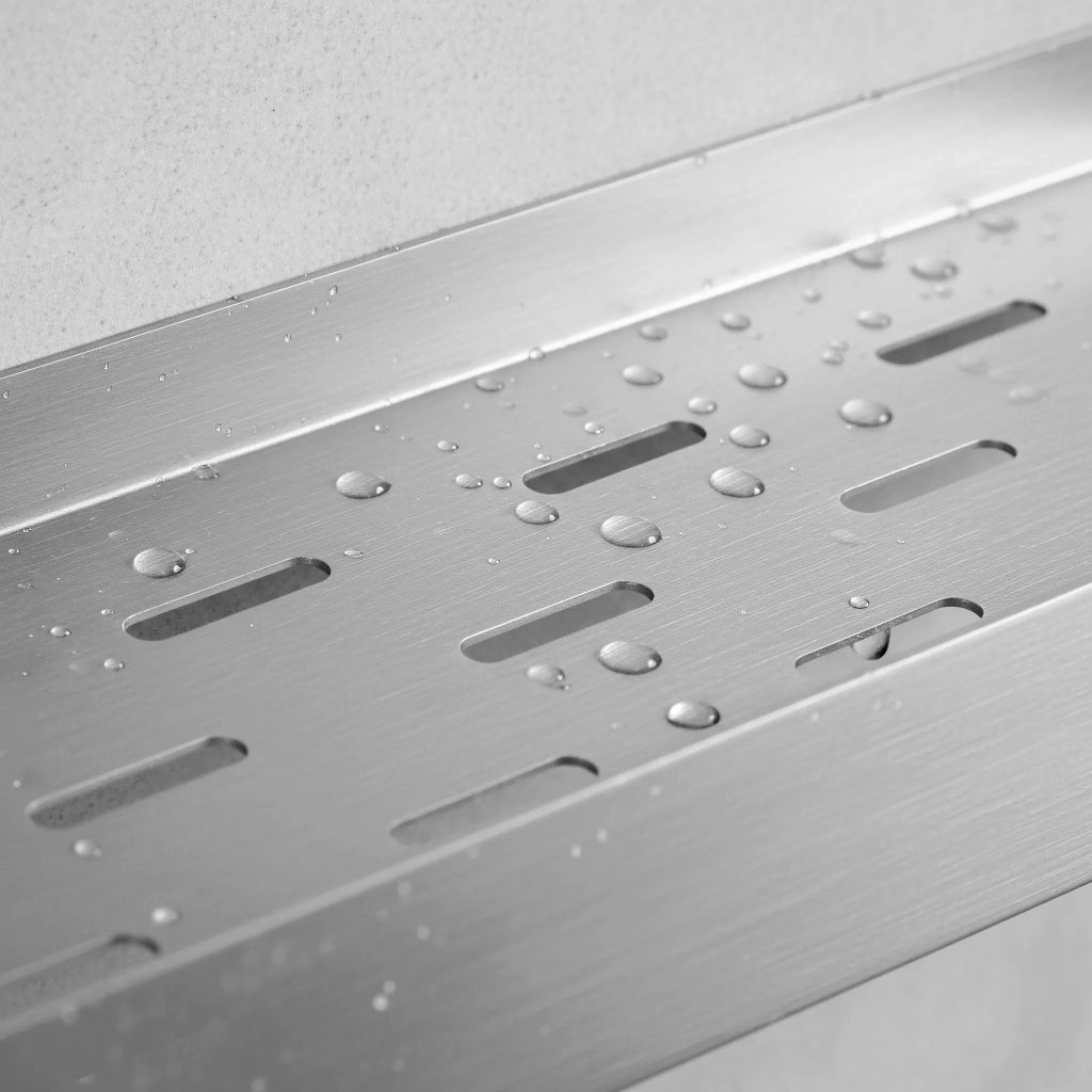 Mensola Da Bagno Sf03 45cm Steel Brush