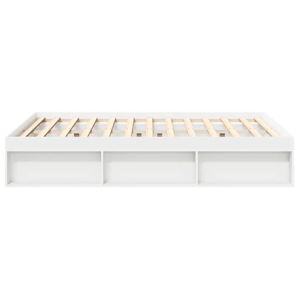 Letto matrimoniale | Letto per adulti | Giroletto Bianco 120x190 cm Small Double